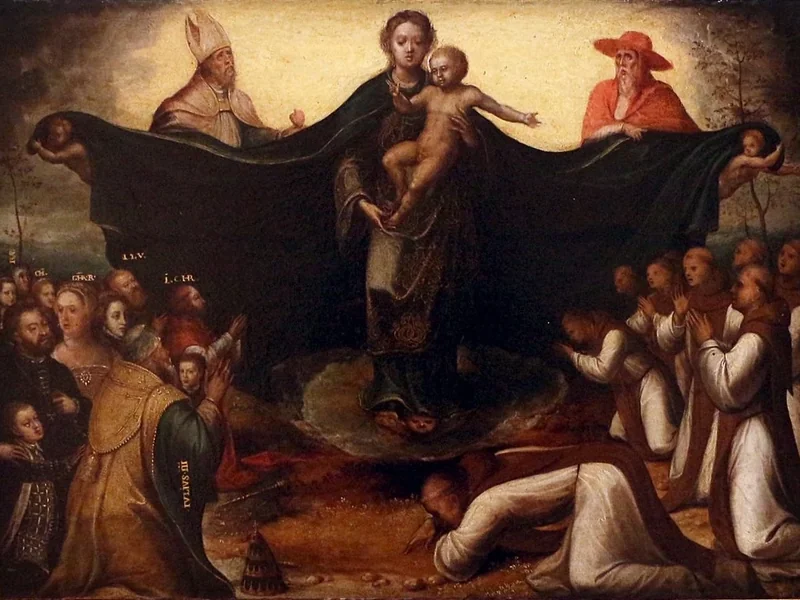 1517-Francisco de Holland - Nostra Signora di Belém e discesa di Cristo al limbo